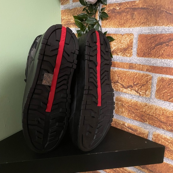 Women’s Prada platform boot gabardine camouflage corded boot size 40 - Picture 4 of 9